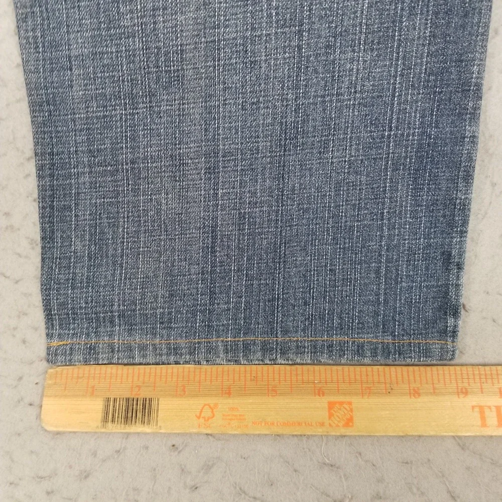 Levi's Jeans Mens 34x34 Blue 559 Relaxed Straight 100% Cotton Medium Wash Denim